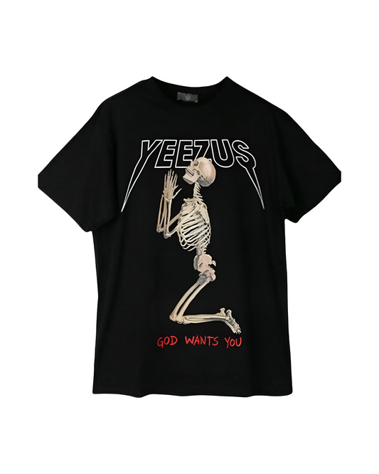 Kanye West Merch Yeezus “God Wants You” 2013 Tour T-Shirt size XL